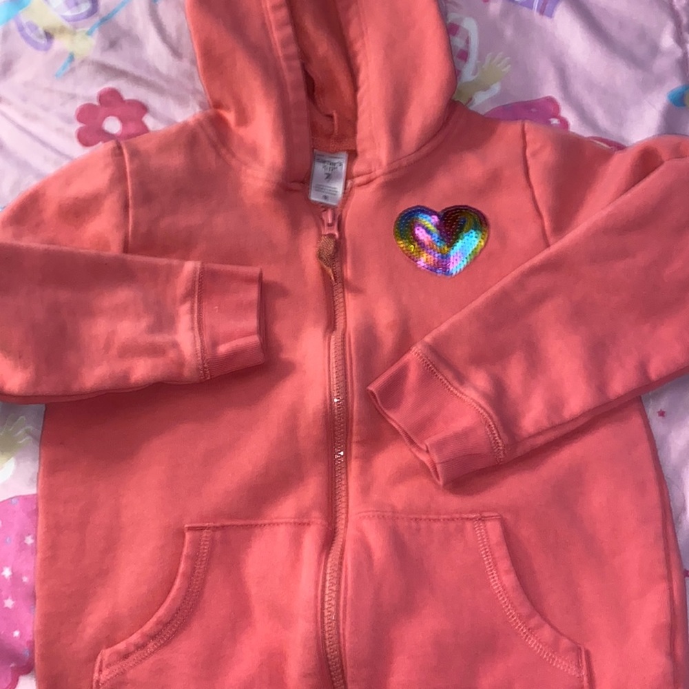Carters child’s zip up hoodie